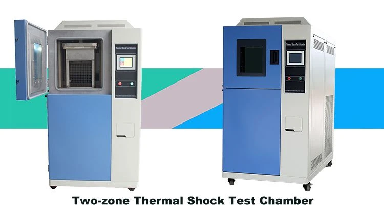Two-zone thermal shock test chamber